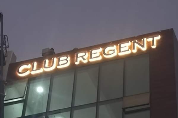 Reverse Lit 3D Signages